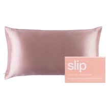 Silk King Pillowcase, Pink (20&quot; X 36&quot;) - 100% Pure 22 Momme Mulberry Silk Pillow - £109.09 GBP