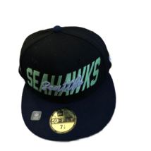 NWT New Seattle Seahawks New Era 59Fifty NFL Draft Size 7 1/8 Fitted Hat - £23.70 GBP