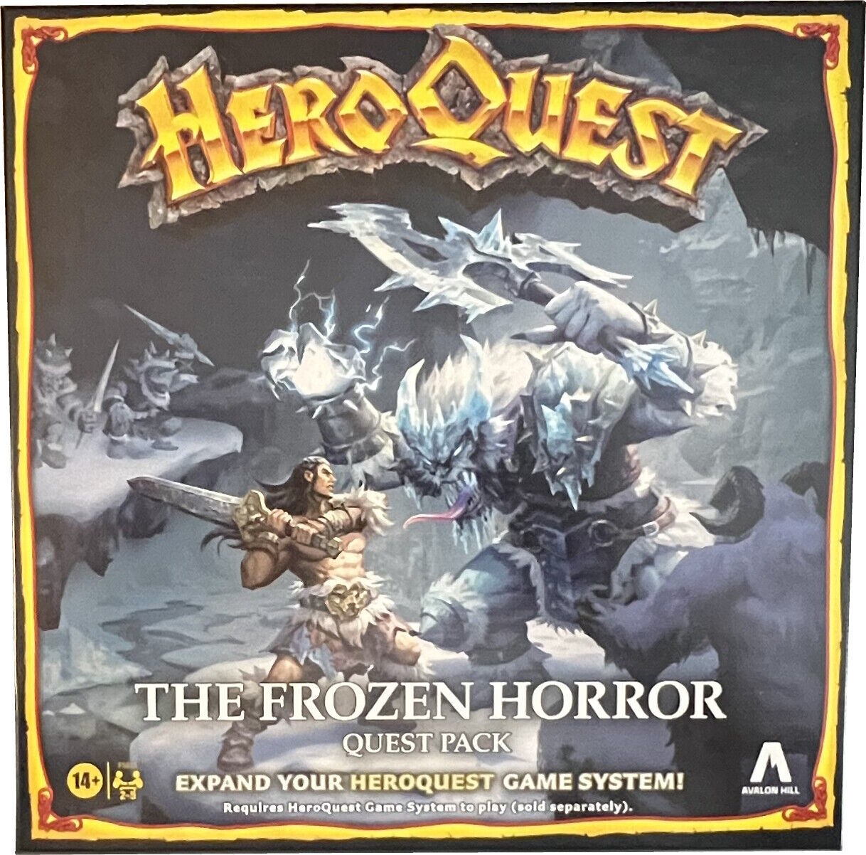 Hero Quest individual replacement pieces Barbarian Quest Pack The Frozen Horror - $2.99 - $29.99