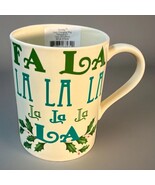 LENOX Holiday Mug 12 oz.  Fa La La La  NEW - $15.84