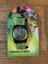 Kids Tmnt Flashing Watch LCD-Brand New-SHIPS N 24 Hours - £70.24 GBP