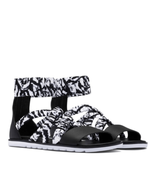 SOREL Ella II Ankle Strap Sandal, Comfort Walking Shoe White Black Size ... - £58.03 GBP