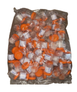 CONTAINER SPECIMEN 60ml Sterile ORANGE O-RING CAP/TAB LABEL 100 Pack - €15,56 EUR