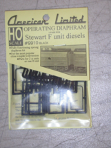American Limited HO Scale Stewart F Unit Diesels Pair Operating Diaphrag... - £11.81 GBP
