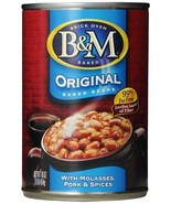 #B&amp;M ORIGINAL BAKED BEANS, (12 SIXTEEN OUNCE CANS) FAST FREE SHIPPING  - £37.49 GBP