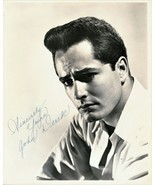 Studio Promo Photo of John Derek 1950s 8x10 Double Weight - Fake Signature - £8.95 GBP