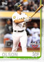 2019 Topps Opening Day #152 Matt Olson NM-MT Athletics - $1.67