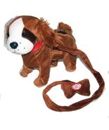 LARGE BROWN BEAGAL REMOTE CONTROL WALKING DOG WITH SOUND battery operate... - $27.25