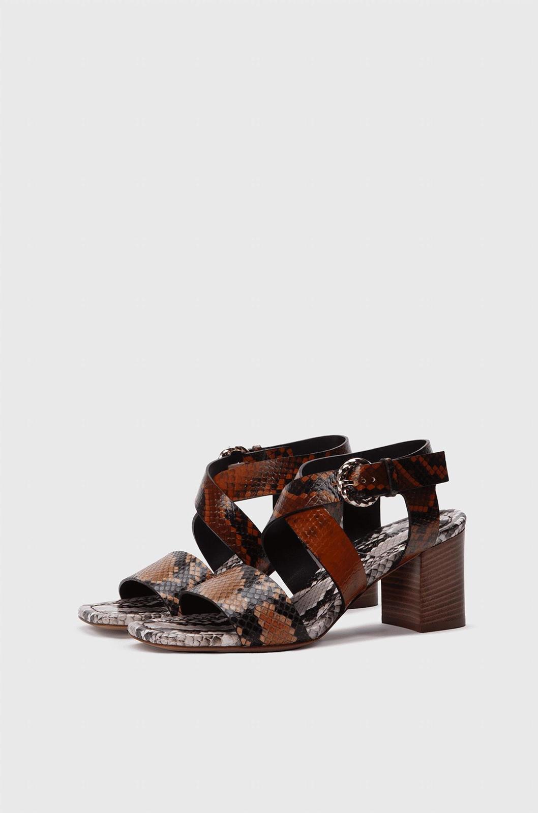 Ulla Johnson women&#39;s wrap heel Brown - £232.45 GBP