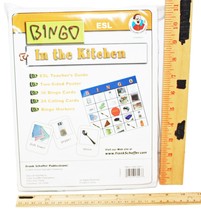 Educational ESL - In The Kitchen Bingo Card Game Kit - Family &amp; Kids 2005 - £7.06 GBP