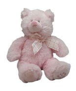 Baby Ganz Soft Pink Bear Small Plush My First Teddy Stuffed Animal Toy 9... - £10.58 GBP