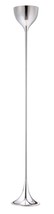 67" Steel Floor Lamp With Silver Steel Bell Shade - $3,775.61 MXN