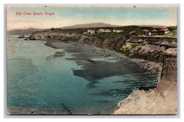 Nye Creek Beach Resort Newport Oregon OR DB Postcard H28 - £4.63 GBP