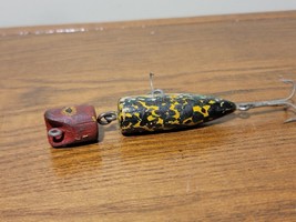 1940&#39;s Vintage wooden fishing lure. - $19.25