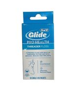 Oral-B Glide Pro-Health Threader Floss 30 Single Use Packets Original Se... - $777.04 MXN