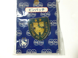 Hello Kitty Pin Badge 2002 Football ULTRA 2 SANRIO Old Rare - $23.95