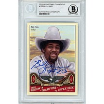 Billy Sims Oklahoma Sooners Signed 11 Goodwin Champions Beckett BGS On-Card Auto - £79.11 GBP