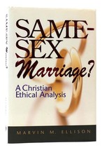 Marvin Mahan Ellison SAME SEX MARRIAGE A Christian Ethical Analysis 1st Edition - £50.66 GBP