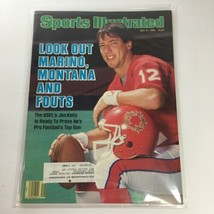 Sports Illustrated: July 21 1986 - USFL&#39;s Jim Kelly: Pro Football&#39;s Top Gun - £6.05 GBP