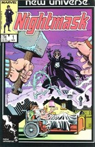 NIGHTMASK #1 - NOV 1986 MARVEL COMICS, VF+ 8.5 NICE! - $2.97