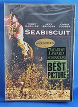 Seabiscuit (DVD, 2003, Widescreen) Tobey Maguire, Jeff Bridges BRAND NEW - £5.41 GBP