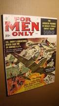 MEN&#39;S ADVENTURE MAG - FOR MEN ONLY *NICE* 1960 PULP SEX GIRL LUFTWAFFE F... - £25.79 GBP