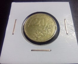 Greece 20 drahmas 1992 coin Free Shipping No 19 - $2.97