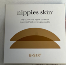 B-SIX Nippies Skin Adhesive Nipple Cover Caramel Size 1 A-C Cup Brand New - £13.44 GBP