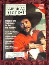 AMERICAN ARTIST March 1991 Clyde Wachsberger Gary Finkel Fred Danziger  - £9.90 GBP