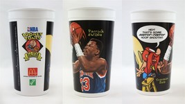 VINTAGE 1995 McDonald&#39;s Sprite Patrick Ewing / Yosemite Sam Large Plastic Cup  - £11.93 GBP