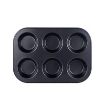 6/12 Cups Square Cupcake Pan Muffin Tray Cupcake Mold Muffin Pan Carbon Steel Ba - £9.52 GBP+