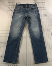 American Eagle Jeans Mens 28x30 Blue Cotton Blend Original Straight Leg ... - $18.80