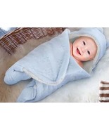 Warm SOFT Receiving Blanket Wrap Swaddle For Newborn Baby Boy BLUE 0-3m ... - $298.06 MXN