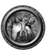 Creature from the Black Lagoon - Porthole Wall Decal - £11.19 GBP