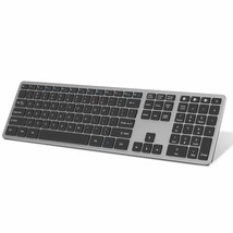 Multi Device Bluetooth Keyboard for Windows, seenda Aluminum Wireless Bluetooth  - £32.25 GBP