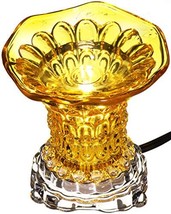 TVaromatics Amber Glass Electric Aroma Lamp Oil and Wax Tart Warmer with... - £14.74 GBP