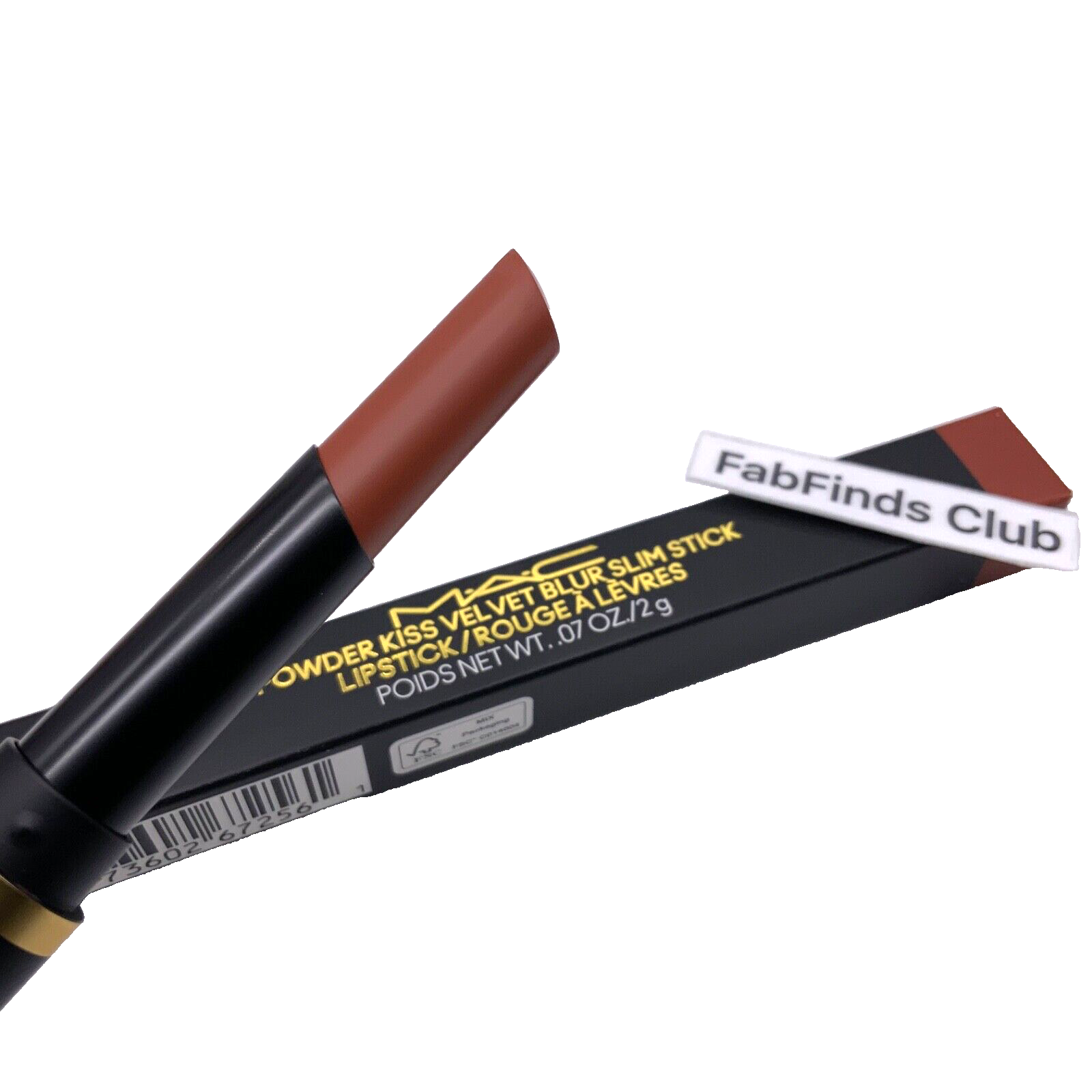 Primary image for MAC Powder Kiss Velvet Blur Slim Stick Lipstick Full Size #882 ALL STAR ANISE