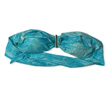 Vix Blue Bandeau Bikini Top Large - £14.59 GBP