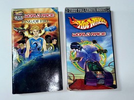 Hot Wheels: World Race (VHS, 2003) and Ring Of Fire Episode One Set Vintage - £19.73 GBP