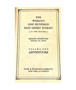 The World&#39;s One Hundred Best Short Stories Vol 1 Adventure Funk &amp; Wagnal... - $12.99 CAD