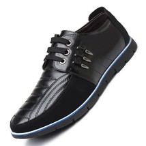 Classic Men&#39;s Casual Shoes Men&#39;s Sneakers Leather Men Shoes Fashion Men Loafers  - £41.16 GBP