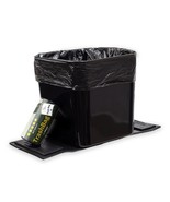 Car Rubbish Bin Auto Waste Bin Anti-Slip | Secure Fit Stability Flap Trash Bags - $31.15