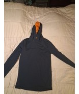 Spyder Active Sweatshirt Pullover ProWeb Hoodie Blue Men&#39;s Small - $21.86 CAD