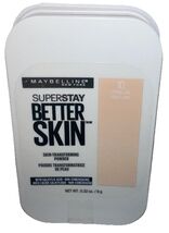 1- Maybelline Superstay Better Skin-Transforming Powder#10 PORCELAIN New... - $39.59