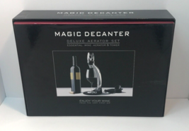 Magic Decanter Gift Set Deluxe Aerator Set Essential Red Wine Aerator an... - $34.99