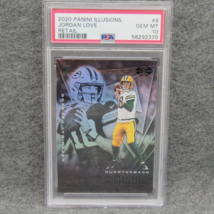 2020 Panini Illusions Retail Jordan Love Packers Rookie RC PSA 10 GEM MINT #8 - £74.58 GBP