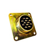 Trailer Socket Military 12 Pin Brass Electrical Connector Mutt M998 - $53.34 CAD