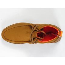 Men's TAYNO Wallabee Style Chukka Boots Soft Micro Suede MOJAVE S Camel image 8