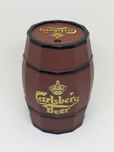 Carlsberg Beer Plastic Barrel Shaped Toothpick Holder  - Rare Vintage - £22.90 GBP