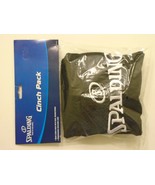 Spalding Black Mesh Cinch Pack W/Dual Drawstrings &amp; Embroidered Logo. New  - $130.99 MXN